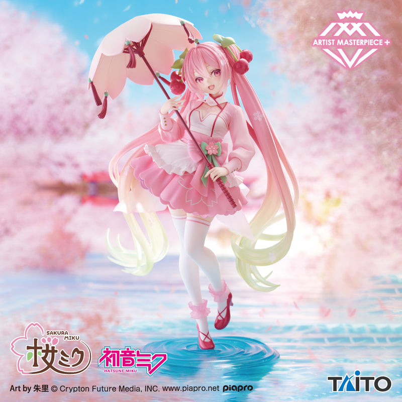 "Sakura Miku"  Artist Master Piece/AMP+ Figure -Cherry Blossom/Sakura Dress ver.-