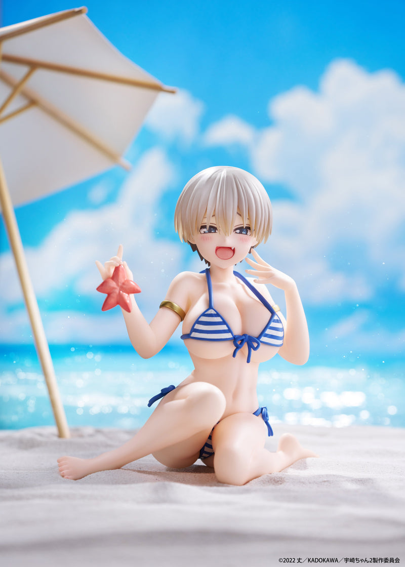 "Uzaki-chan Wants to Hang Out! 2nd Season" Desktop Cute Figure Uzaki Hana -Swimsuit On The Beach ver.-