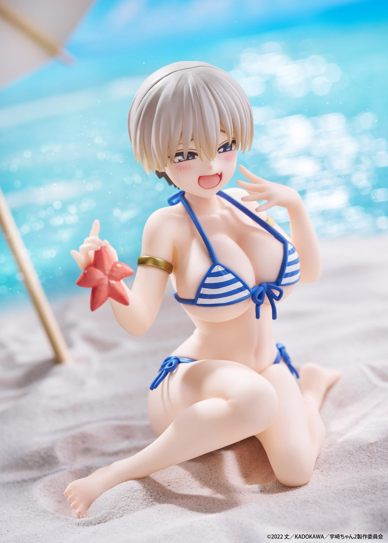 "Uzaki-chan Wants to Hang Out! 2nd Season" Desktop Cute Figure Uzaki Hana -Swimsuit On The Beach ver.-