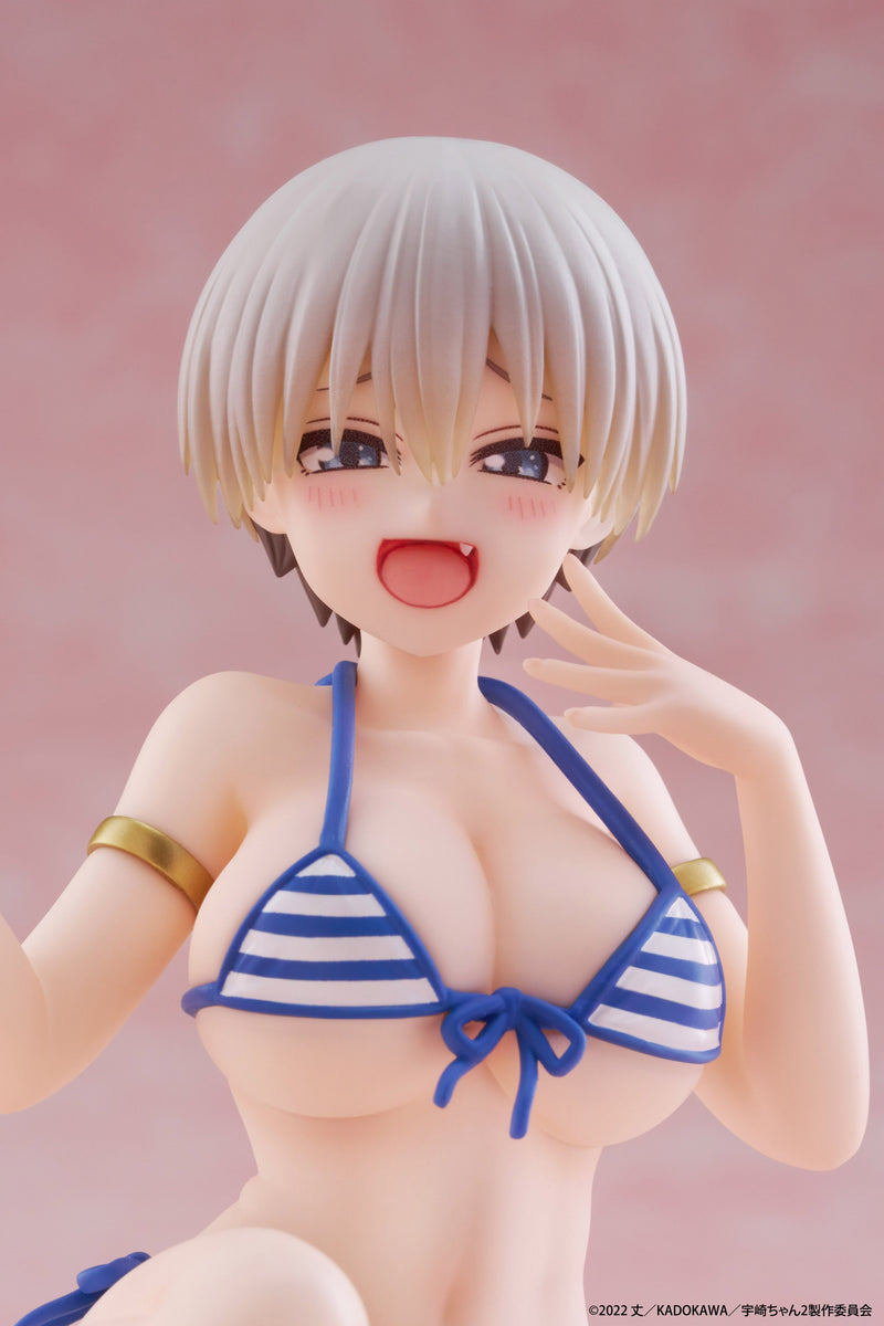 "Uzaki-chan Wants to Hang Out! 2nd Season" Desktop Cute Figure Uzaki Hana -Swimsuit On The Beach ver.-