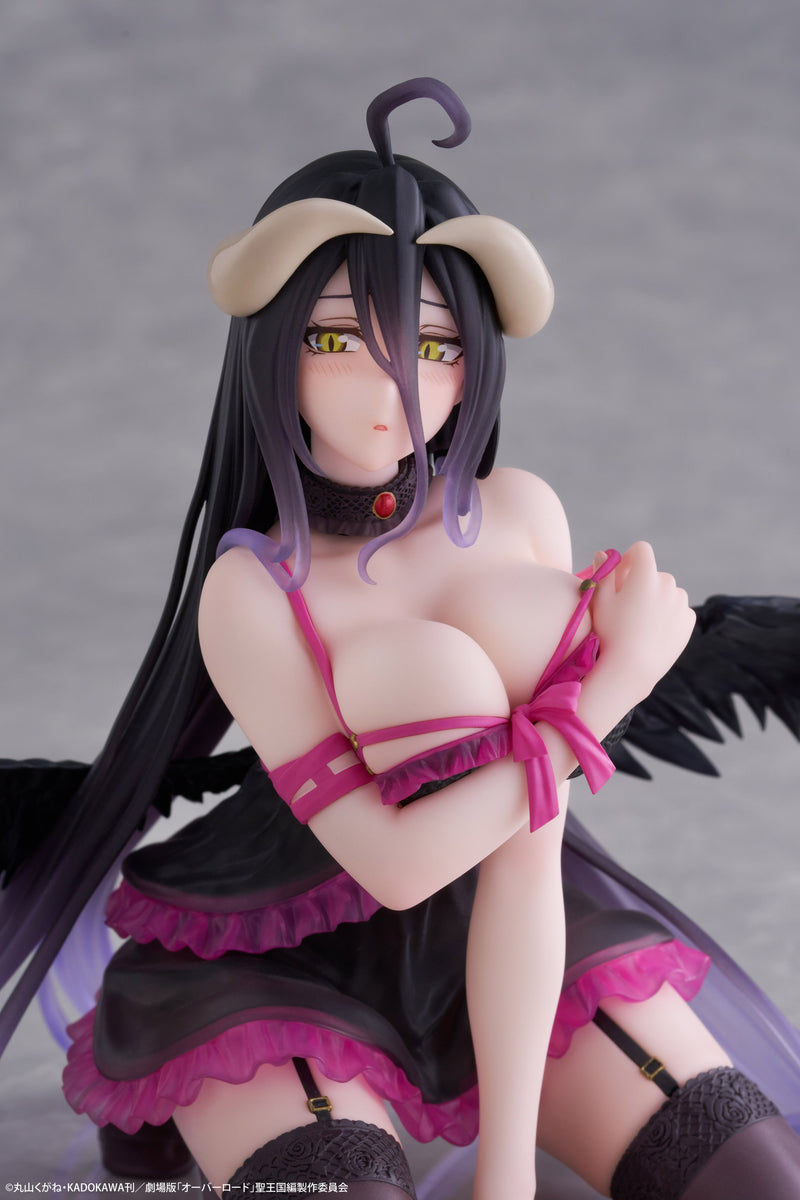 "Overlord" Desktop Cute Figure Albedo Negligee Ver.