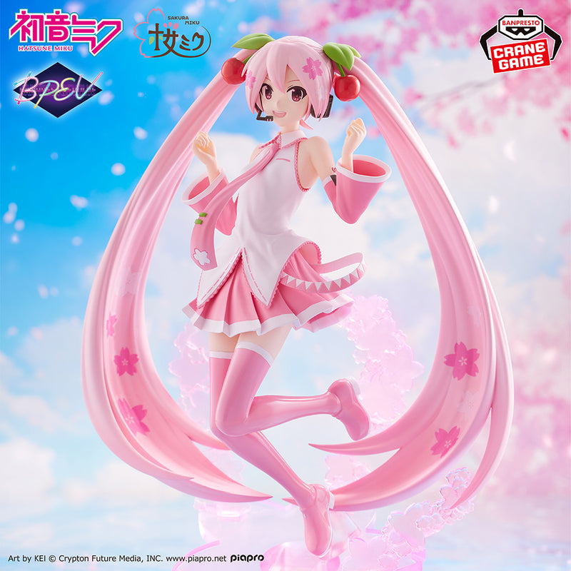 "Hatsune Miku" BANPRESTO EVOLVE Sakura Miku Figure