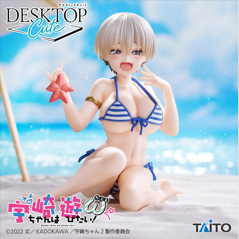 "Uzaki-chan Wants to Hang Out! 2nd Season" Desktop Cute Figure Uzaki Hana -Swimsuit On The Beach ver.-