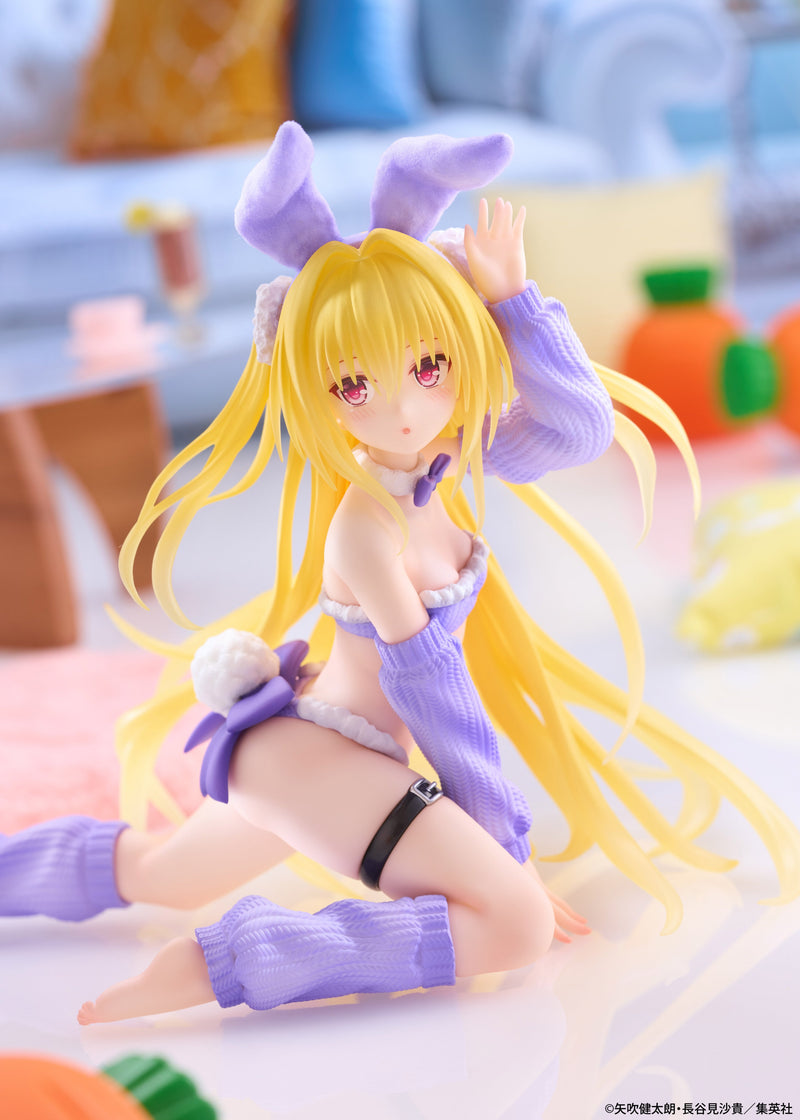 "To Love-Ru Darkness" MOFLOCK Figure Konjiki no Yami/Golden Darkness Mokomoko Bunny Ver.