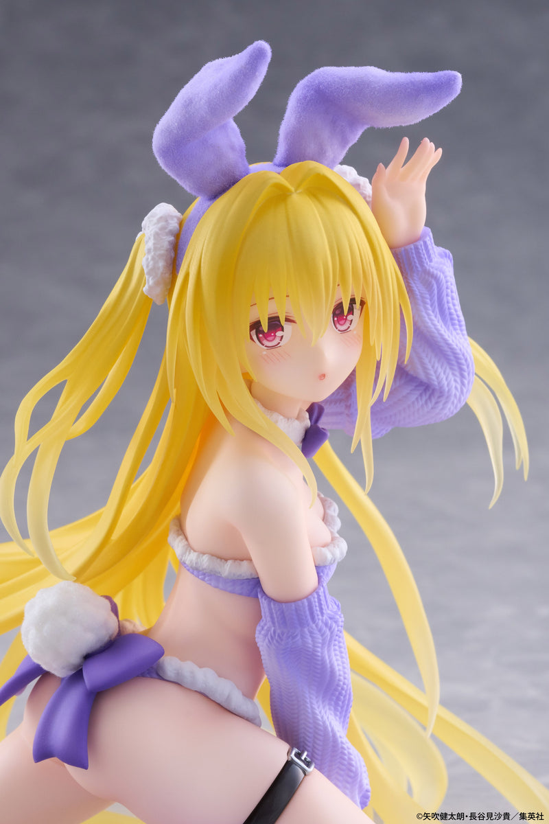 "To Love-Ru Darkness" MOFLOCK Figure Konjiki no Yami/Golden Darkness Mokomoko Bunny Ver.