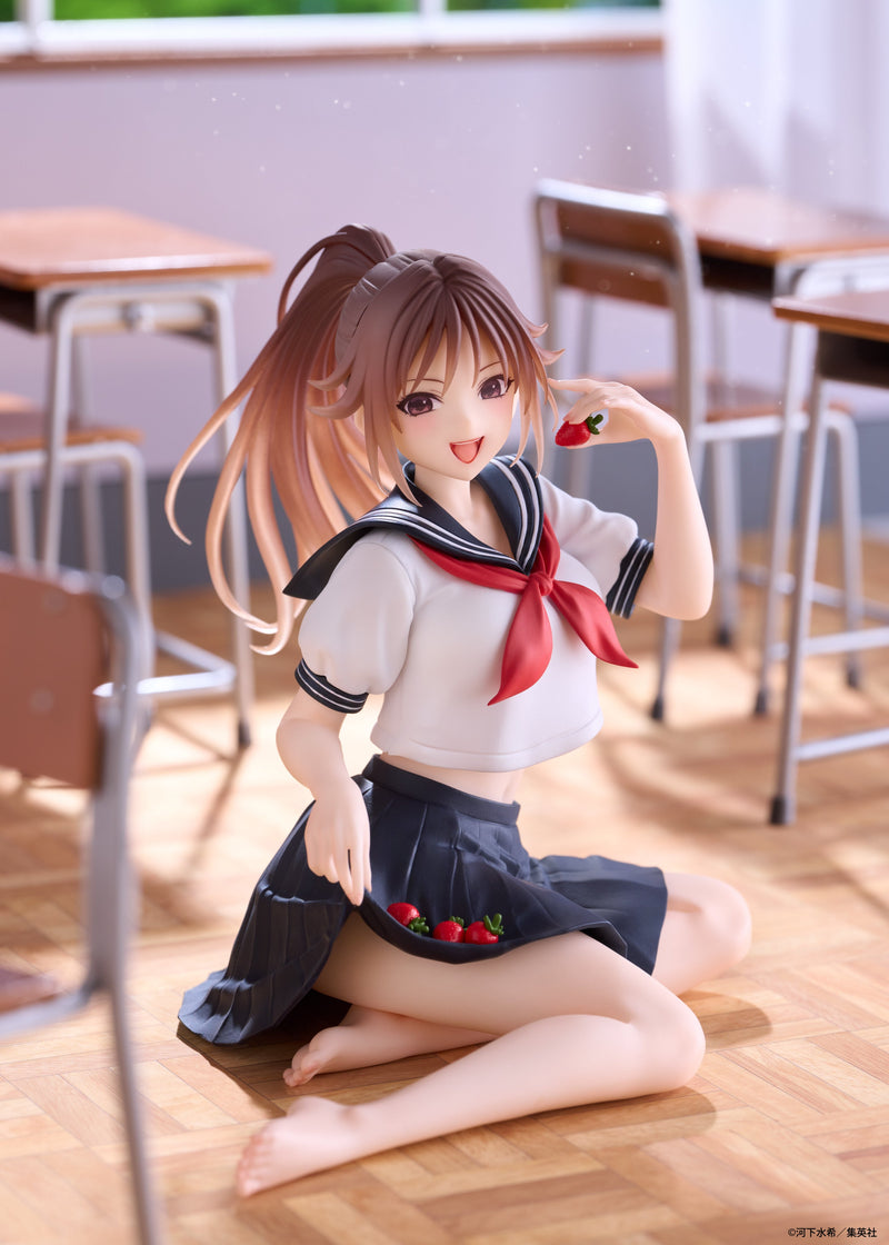 "Strawberry 100%" Desktop Cute Fgiure Kitaoji Satsuki School Uniform Ver.