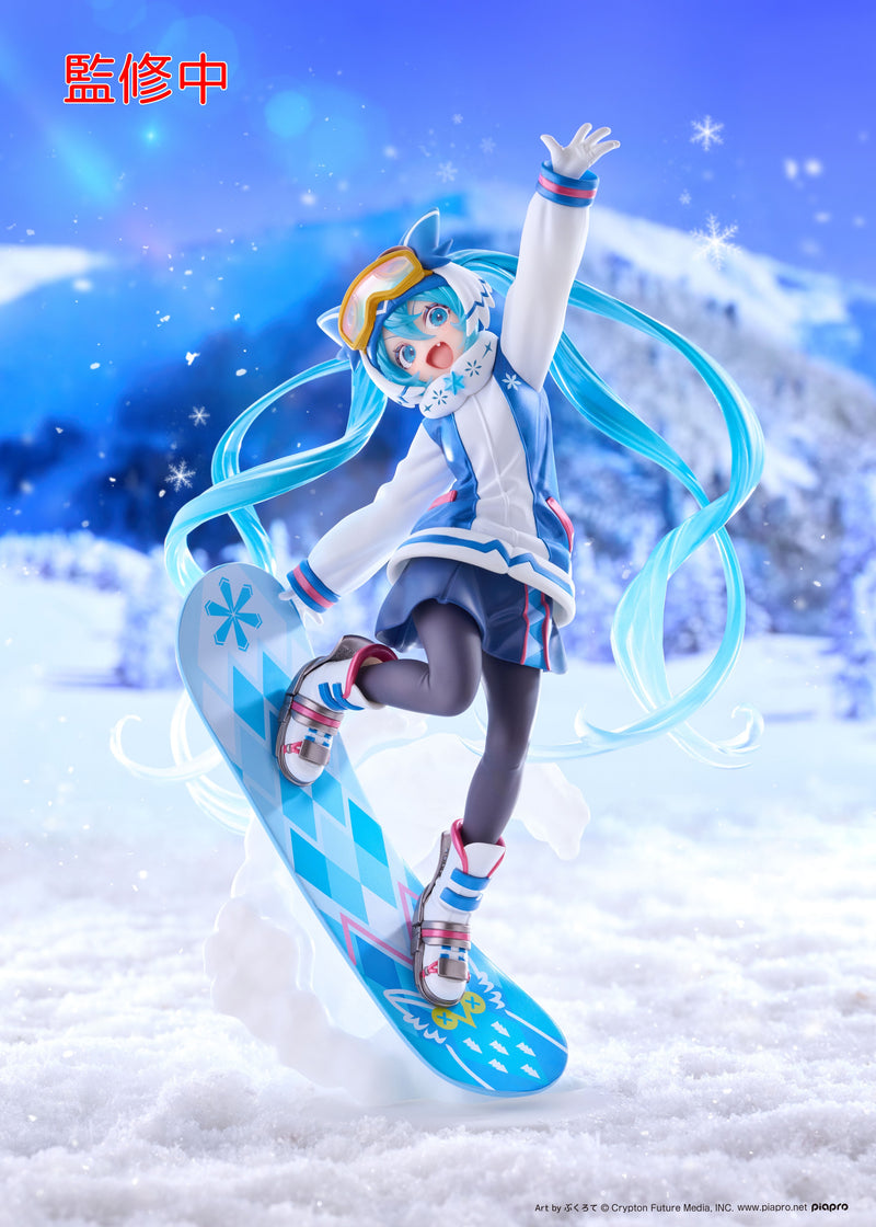 "Character Vocal Series 01 Hatsune Miku" AMP+ SNOW MIKU ALL STARS Figure 2016 Ver.