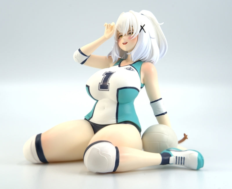 "Bombergirl Rainbow" Desk Put Figure Shiroe