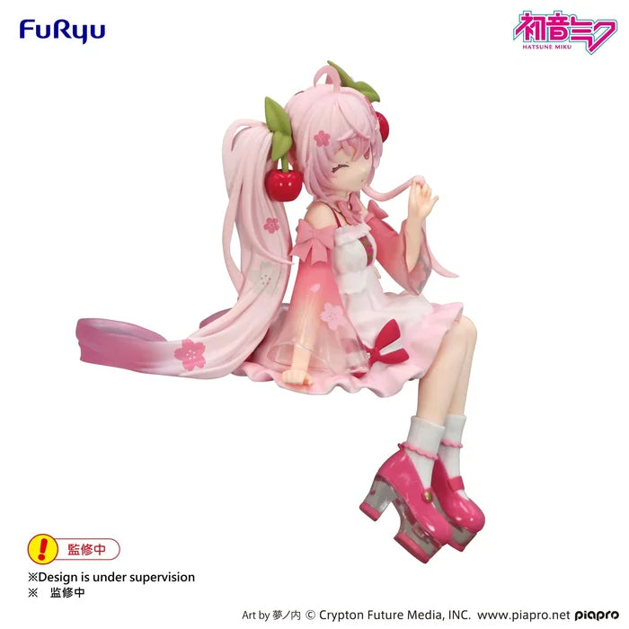 "Hatsune Miku" Noodle Stopper Figure Sakura Miku 2025 Wink Ver.