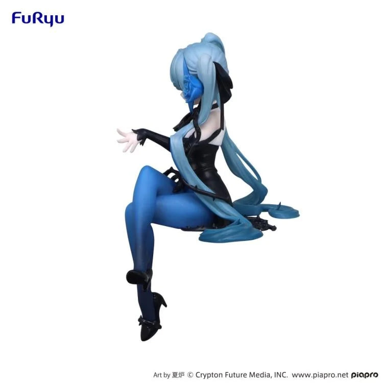 "Hatsune Miku" Noodle Stopper Figure Flower Fairy Blue Rose