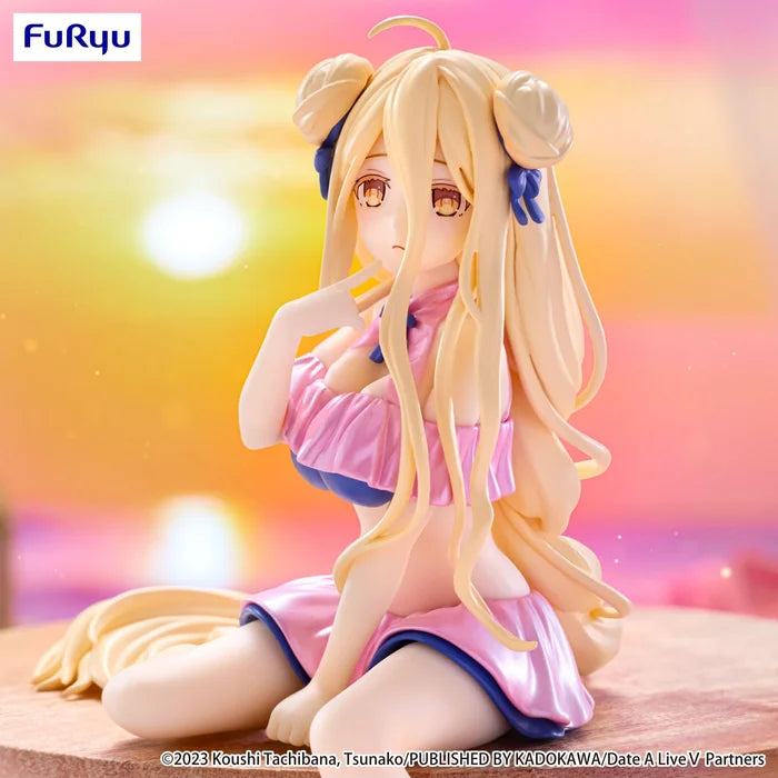 "Date A Live V" Noodle Stopper Figure Hoshimiya Mukuro Swimsuit Pastel Pink Ver.