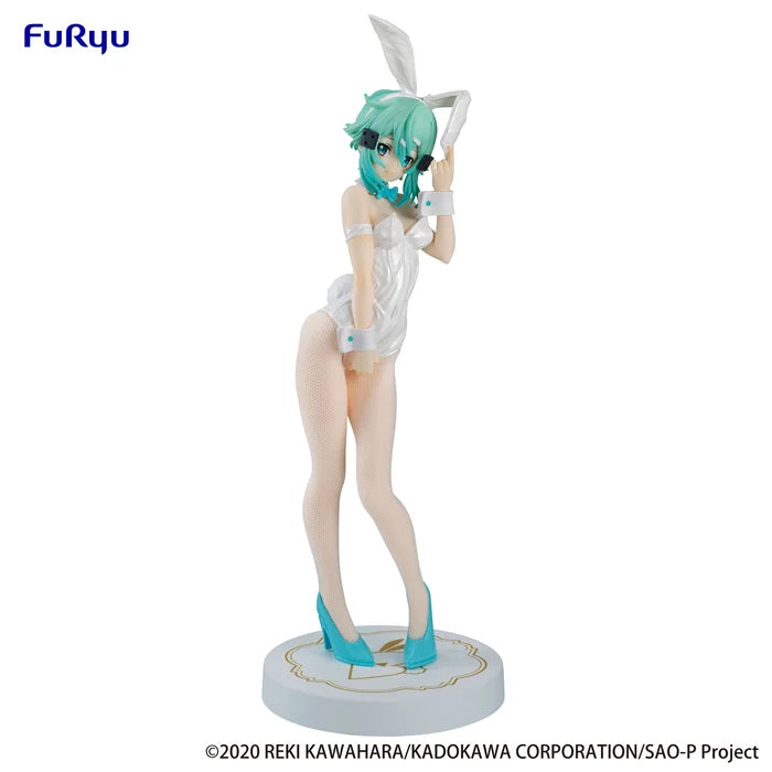 "Sword Art Online" BiCute Bunnies Figure Sinon White Pearl ver.