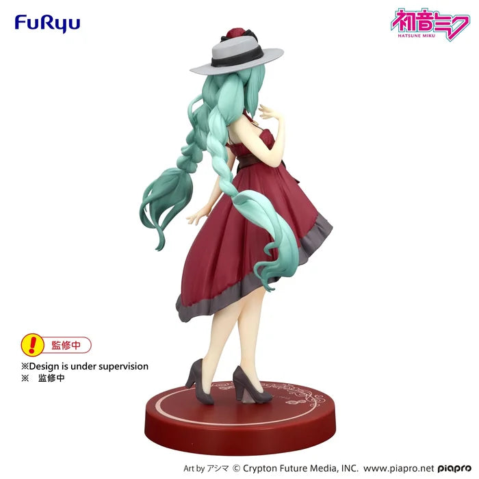 "Hatsune Miku" Trio-Try-iT Figure Outing Dress Red Ver.