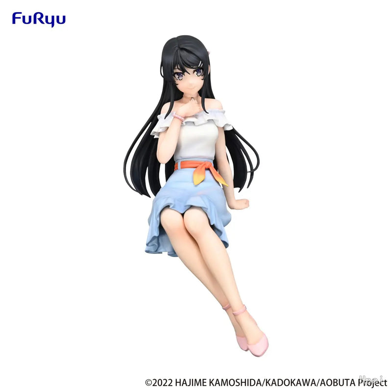 "Rascal Does Not Dream of Bunny Girl Senpai" Noodle Stopper Figure Sakurajima Mai Summer Coordinate ver.