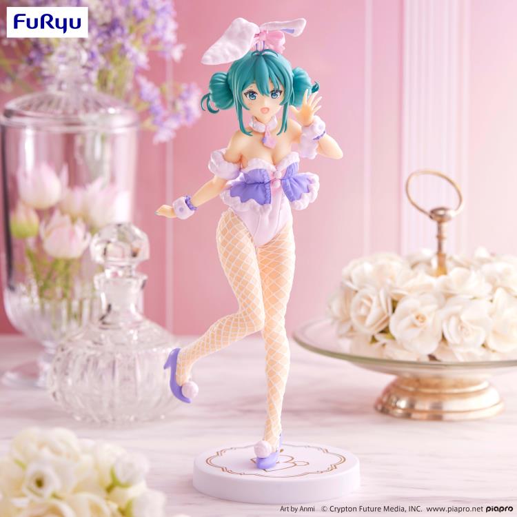 "Vocaloid Hatsune Miku" BiCute Bunnies Hatsune Miku -White Bunny Lavender Ver.-