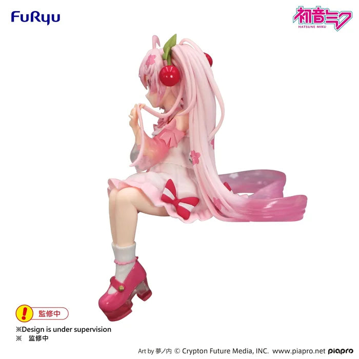 "Hatsune Miku" Noodle Stopper Figure Sakura Miku 2025 Wink Ver.