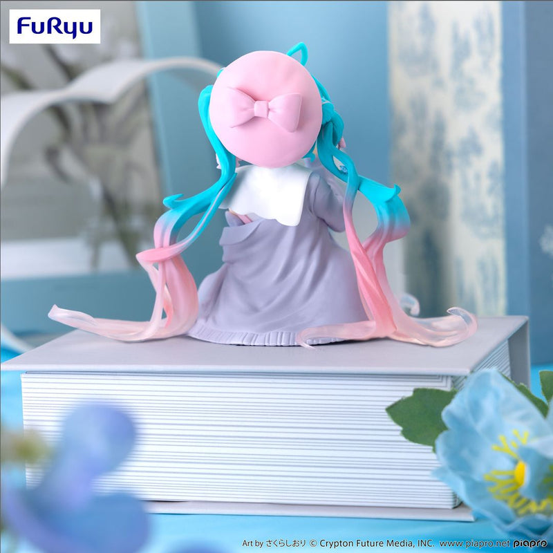 "Hatsune Miku" Noodle Stopper Figure Sailor Suit in Love Gray ver.