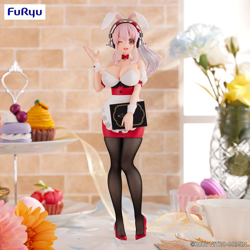 "Super Sonico" BiCute Bunnies Figure Waitress ver.
