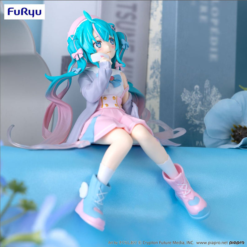 "Hatsune Miku" Noodle Stopper Figure Sailor Suit in Love Gray ver.