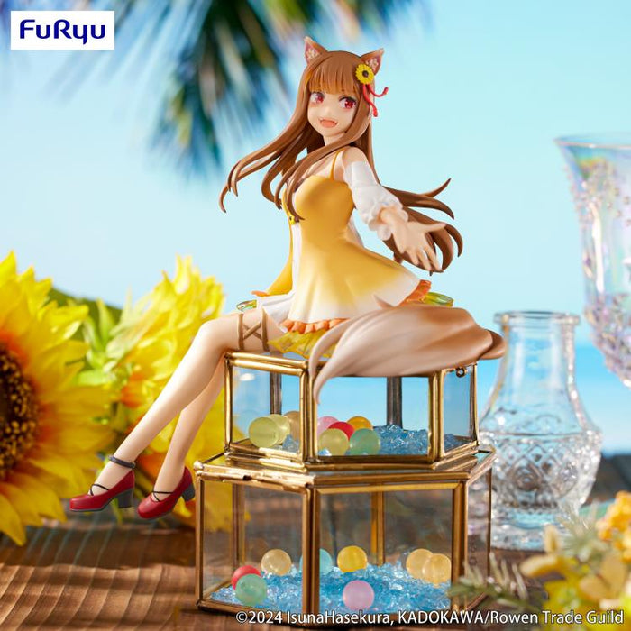 Spice and Wolf merchant meets the wise wolf Noodle Stopper Figure Holo Sunflower Dress ver.