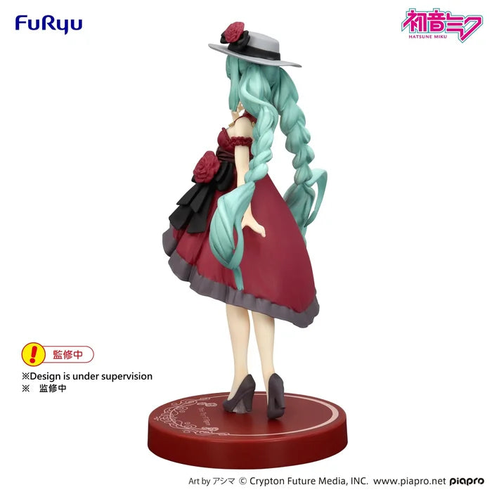 "Hatsune Miku" Trio-Try-iT Figure Outing Dress Red Ver.
