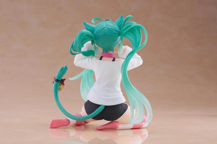 Hatsune Miku Desktop Cute Figure Nekomimi Cat Ear T-shirt Ver.