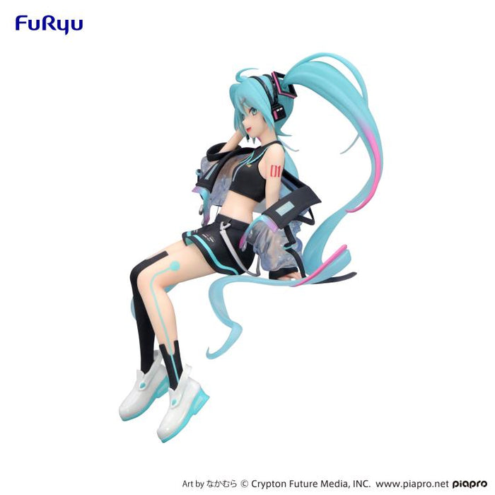 "Vocaloid Hatsune Miku" Noodle Stopper Figure Neon Cyber