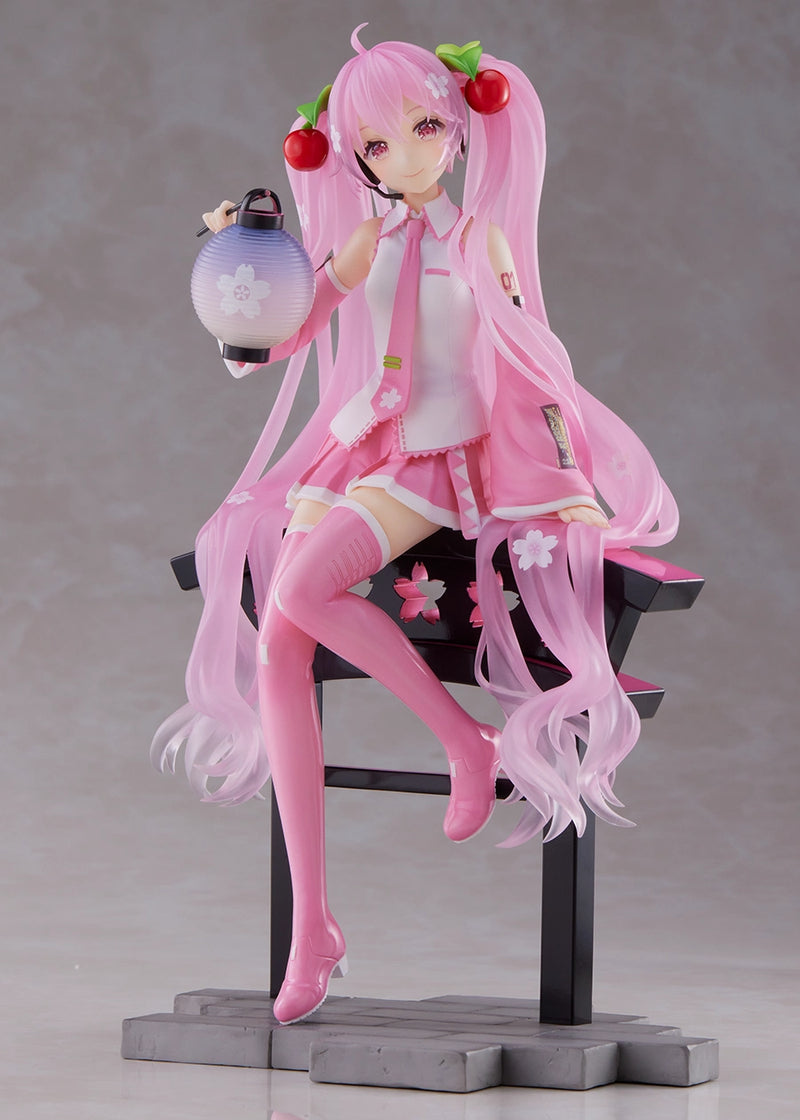 "Character Vocal Series 01 Hatsune Miku" Sakura Miku Artist MasterPiece+/AMP+ Sakura Lantern Ver.