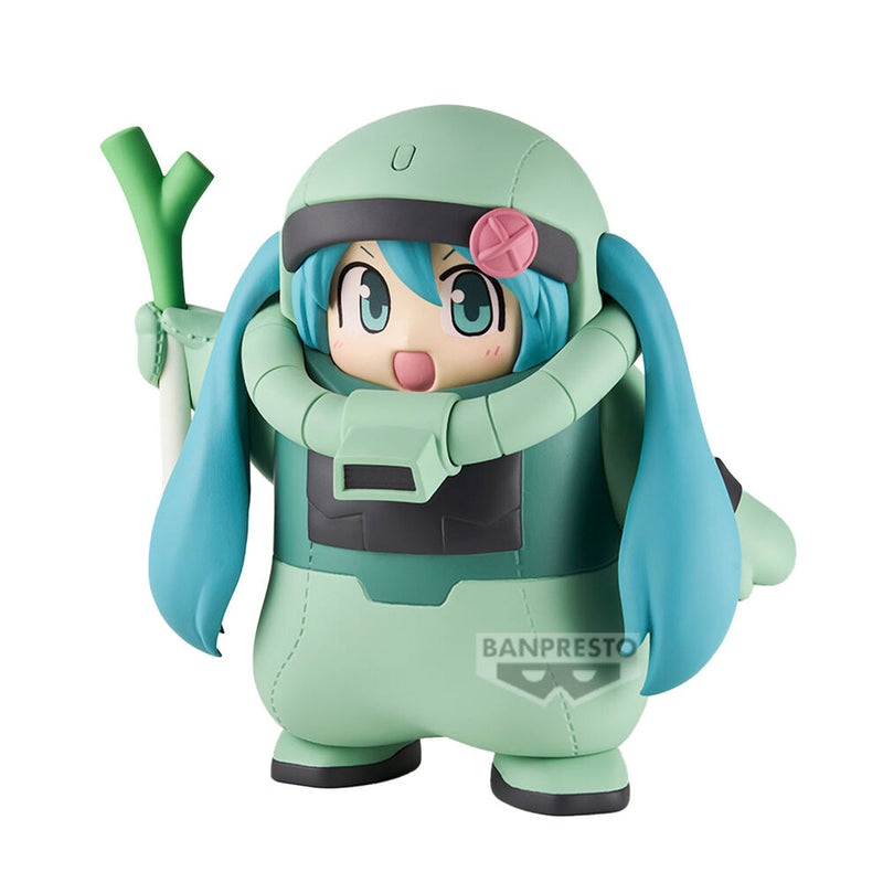 Mobile Suit Gundam 45th Anniversary x Hatsune Miku Figure Zaku Costume
