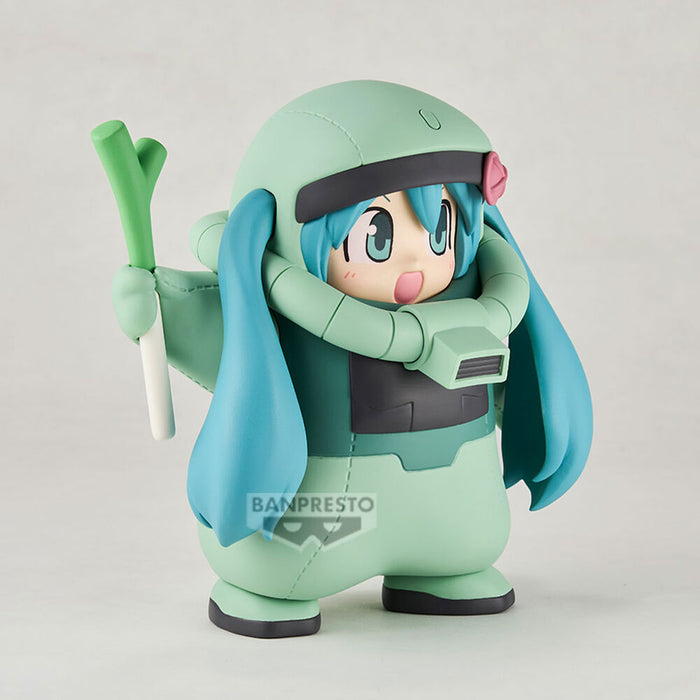 Mobile Suit Gundam 45th Anniversary x Hatsune Miku Figure Zaku Costume