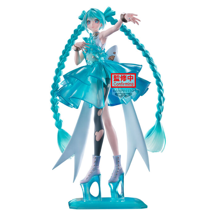 Hatsune Miku BANPRESTO EVOLVE Clearluxe -EmeraldGem- Figure