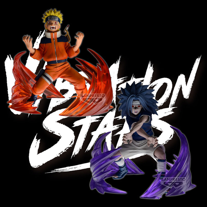 -NARUTO 72 series- 26＆27 VIBRATION STARS-UZUMAKI NARUTO & UCHIHA SASUKE- ※NARUTO
