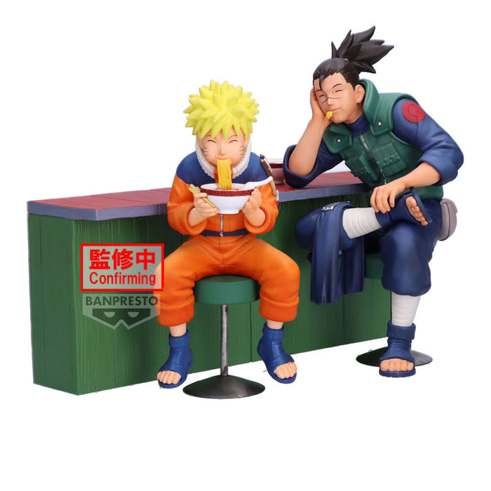 -NARUTO 72 series- 16 Figure Uzumaki Naruto & Umino Iruka ※Naruto