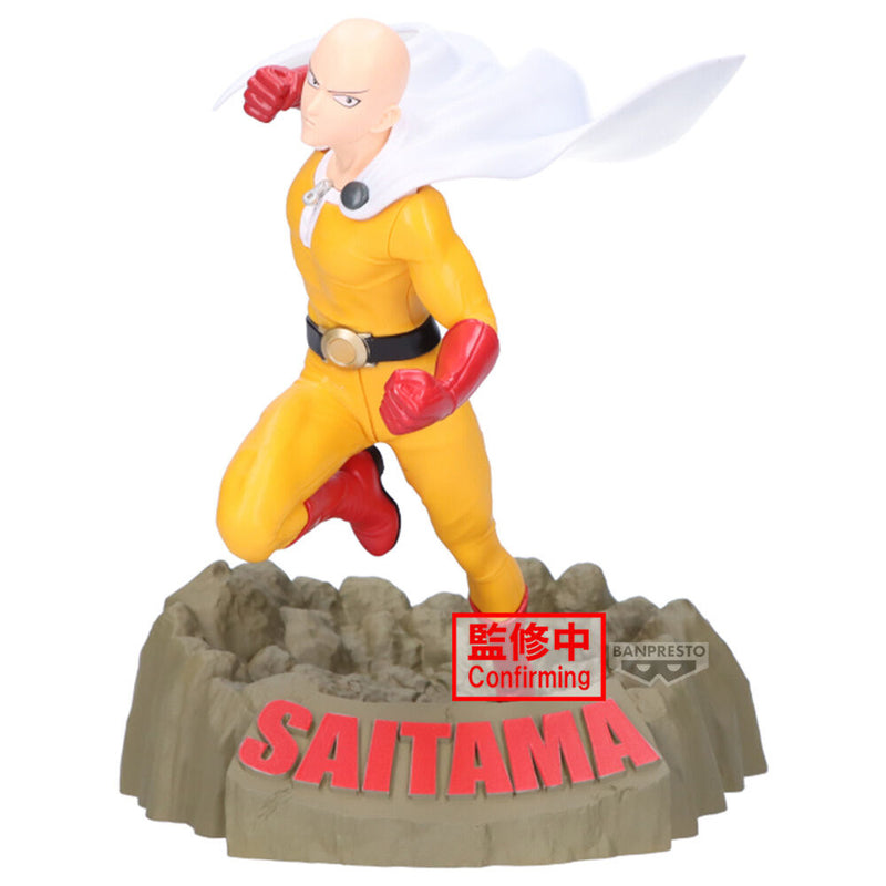 "One-Punch Man" Figure #1 Saitama Crash Base Ver.