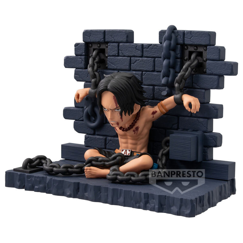 "One Piece" World Collectable Figure Log Stories -Portgas D. Ace- Impel Down Arc