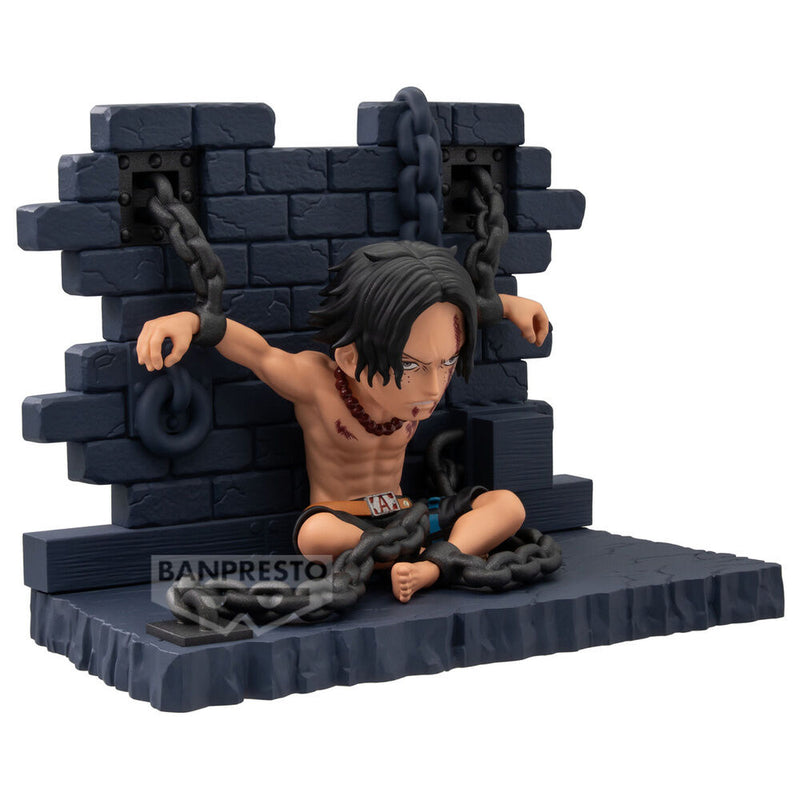 "One Piece" World Collectable Figure Log Stories -Portgas D. Ace- Impel Down Arc