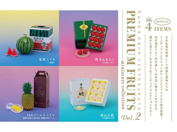 Premium Fruits Miniature Collection Vol. 2 Box