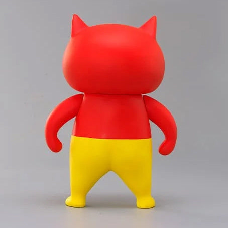 "Crayon Shin-chan" Soft Vinyl Collection TON-MEN Red Pig Red Buriburi