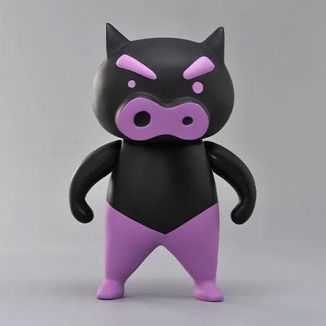 "Crayon Shin-chan" Soft Vinyl Collection TON-MEN Black Pig Black Buriburi