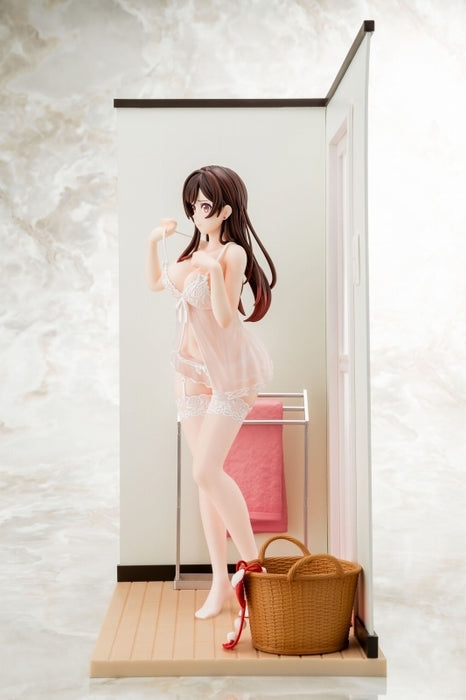 "Rent-A-Girlfriend" Mizuhara Chizuru See-through Lingerie Figure Angel White Ver. 1/6 Scale