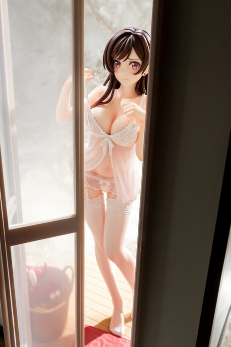 "Rent-A-Girlfriend" Mizuhara Chizuru See-through Lingerie Figure Angel White Ver. 1/6 Scale