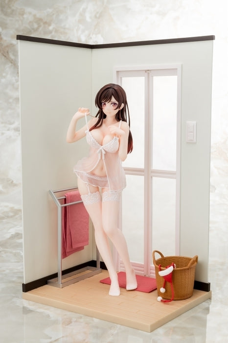 "Rent-A-Girlfriend" Mizuhara Chizuru See-through Lingerie Figure Angel White Ver. 1/6 Scale