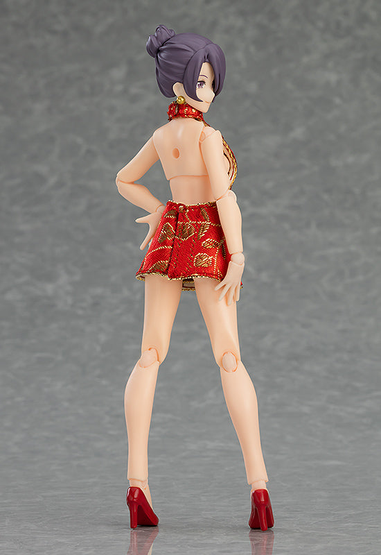 "Styles figma" figma#569 Female Body (Mika) with Mini Skirt Chinese Dress Outfit
