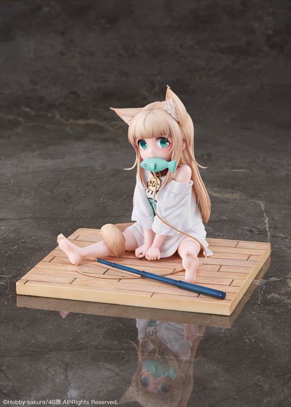 "My Cat is a Kawaii Girl" 1/6 Scale Figure Kinako Sitting Fish Ver.