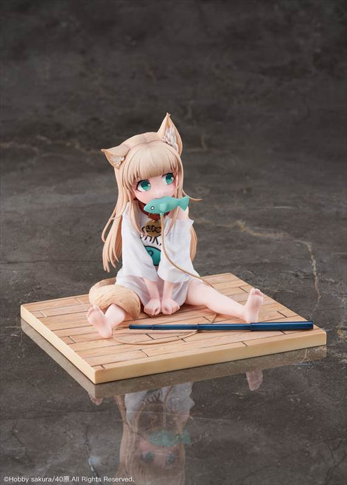 "My Cat is a Kawaii Girl" 1/6 Scale Figure Kinako Sitting Fish Ver.  Limited Edition with Bonus