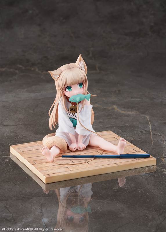 "My Cat is a Kawaii Girl" 1/6 Scale Figure Kinako Sitting Fish Ver.