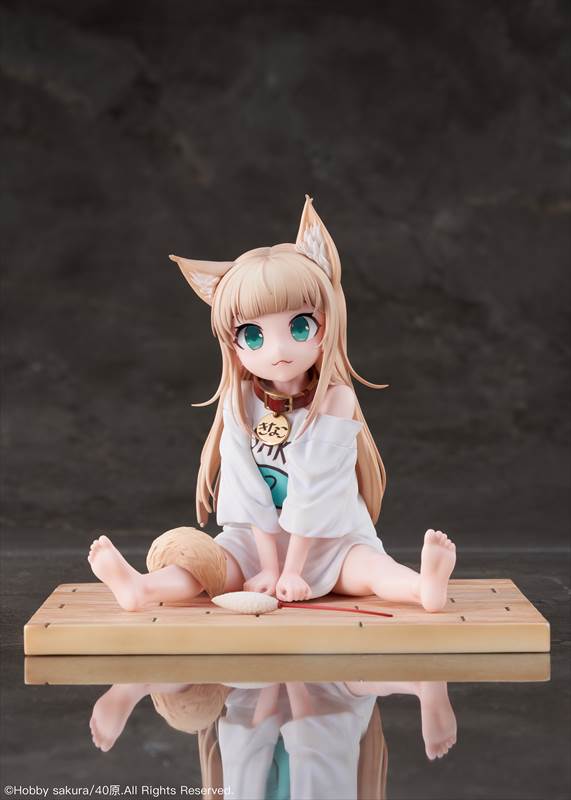 "My Cat is a Kawaii Girl" 1/6 Scale Figure Kinako Sitting Fish Ver.  Limited Edition with Bonus