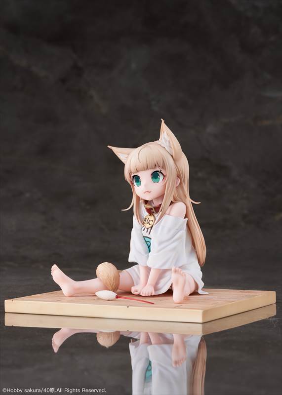 "My Cat is a Kawaii Girl" 1/6 Scale Figure Kinako Sitting Fish Ver.  Limited Edition with Bonus
