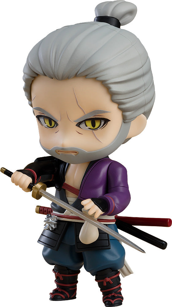 Cosmic Group 83026 Nendoroid The Witcher: Ronin – Figura Geralt Ronin 10cm Con Accessori E Volti Intercambiabili