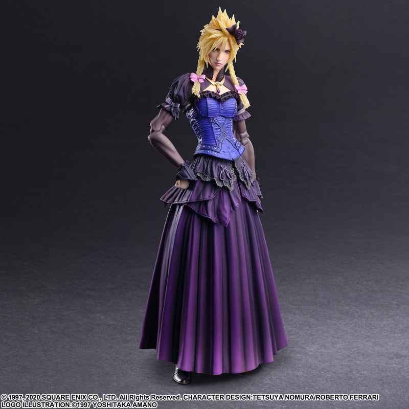 "Final Fantasy VII Remake" Play Arts Kai Cloud Strife -Dress Ver.-